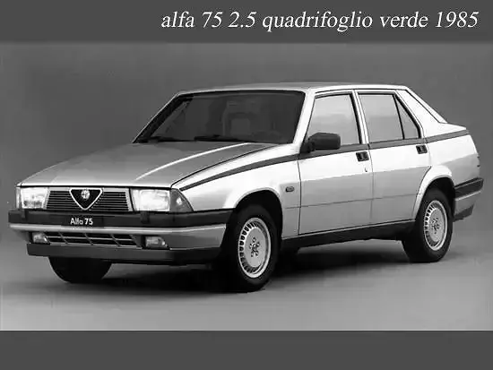 Lavafari Alfa Romeo 75 America quadrifoglio verde 3D model