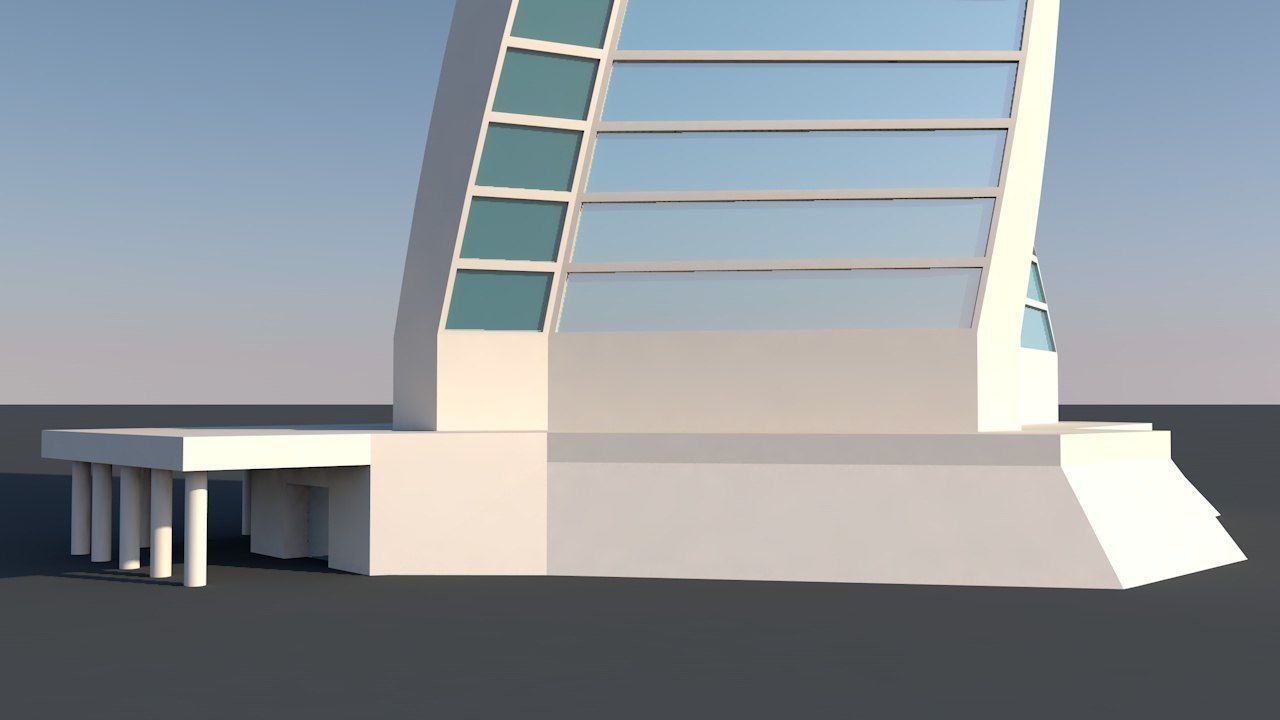 Skyscraper tallest building in world 3D model_5