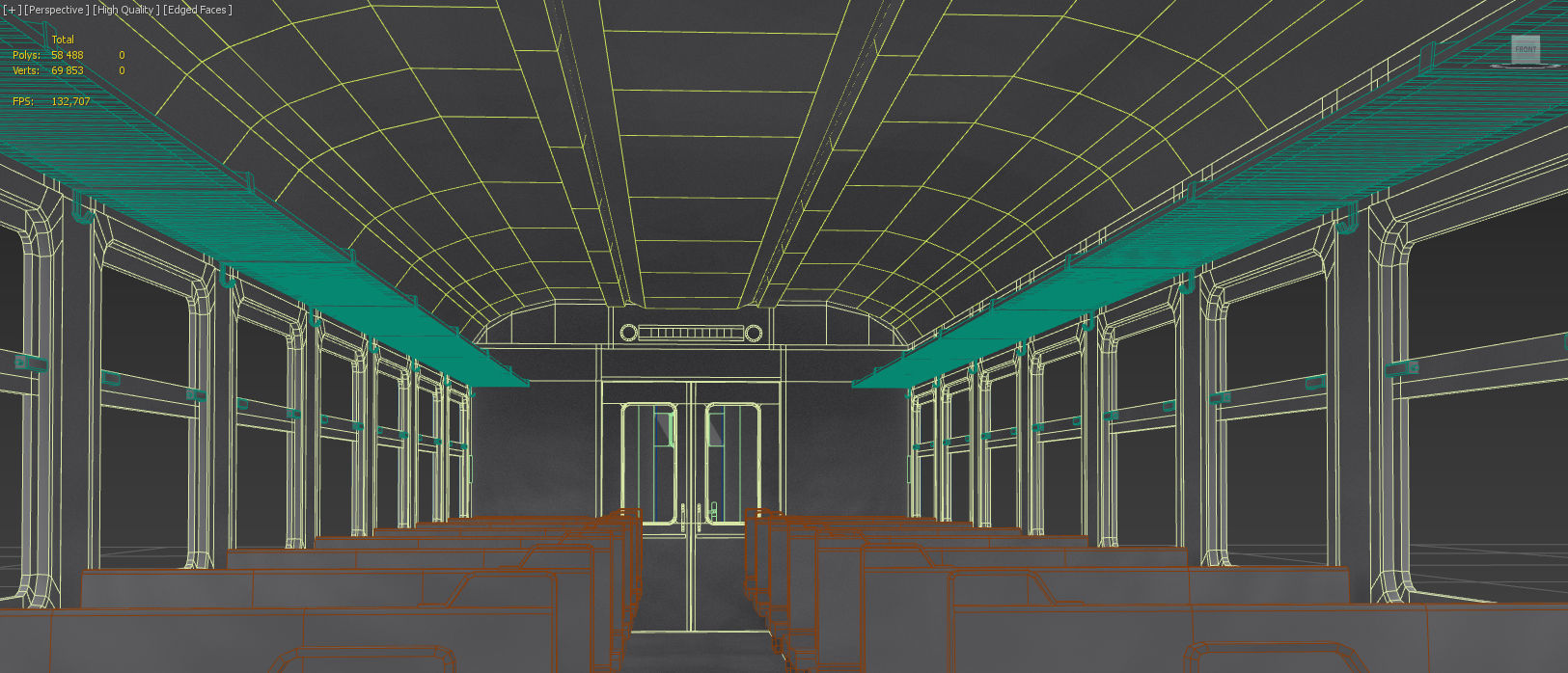 ER-2 EMU Motor Wagon 3D model Low-poly 3D model_5
