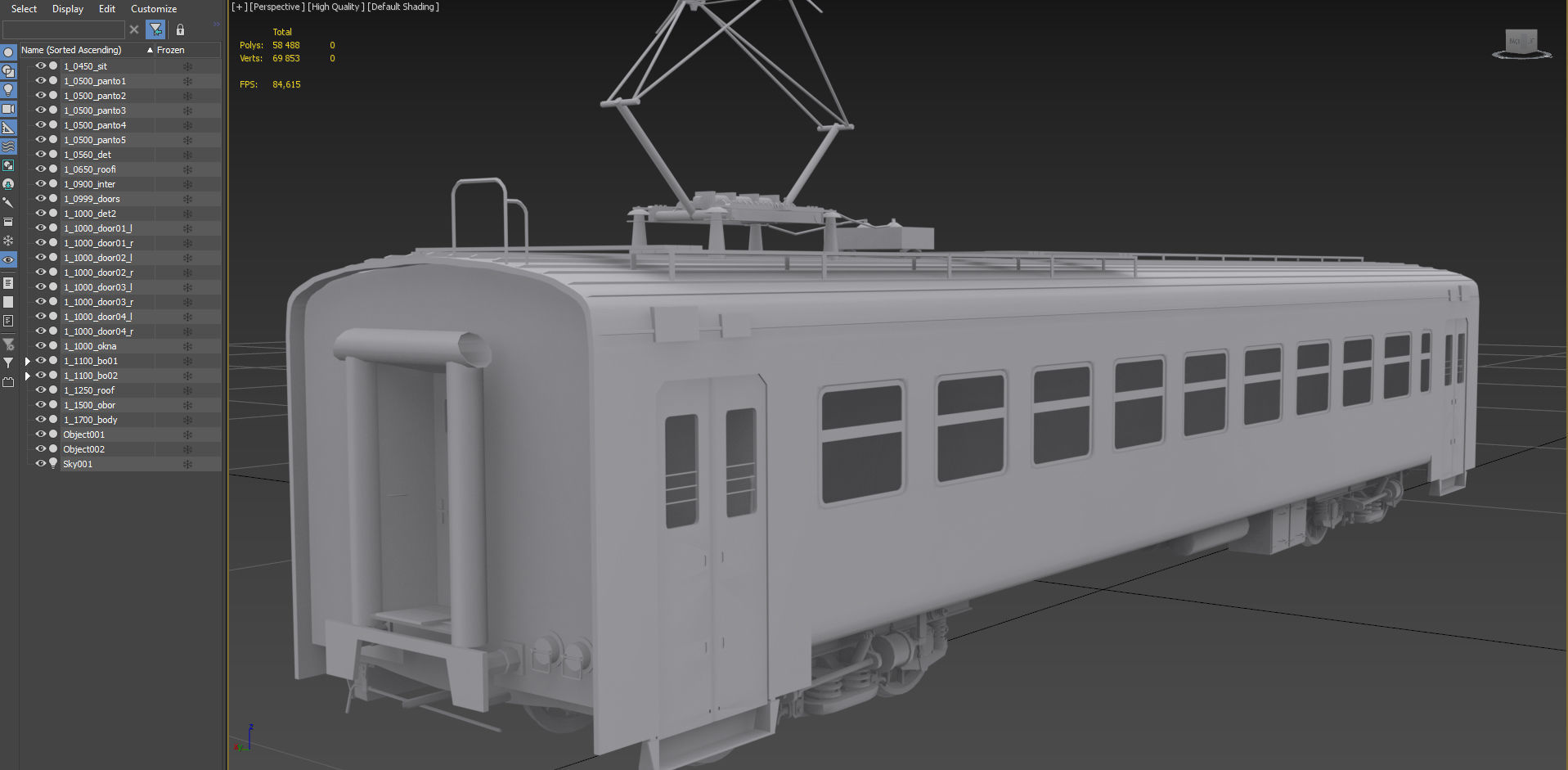 ER-2 EMU Motor Wagon 3D model Low-poly 3D model_3