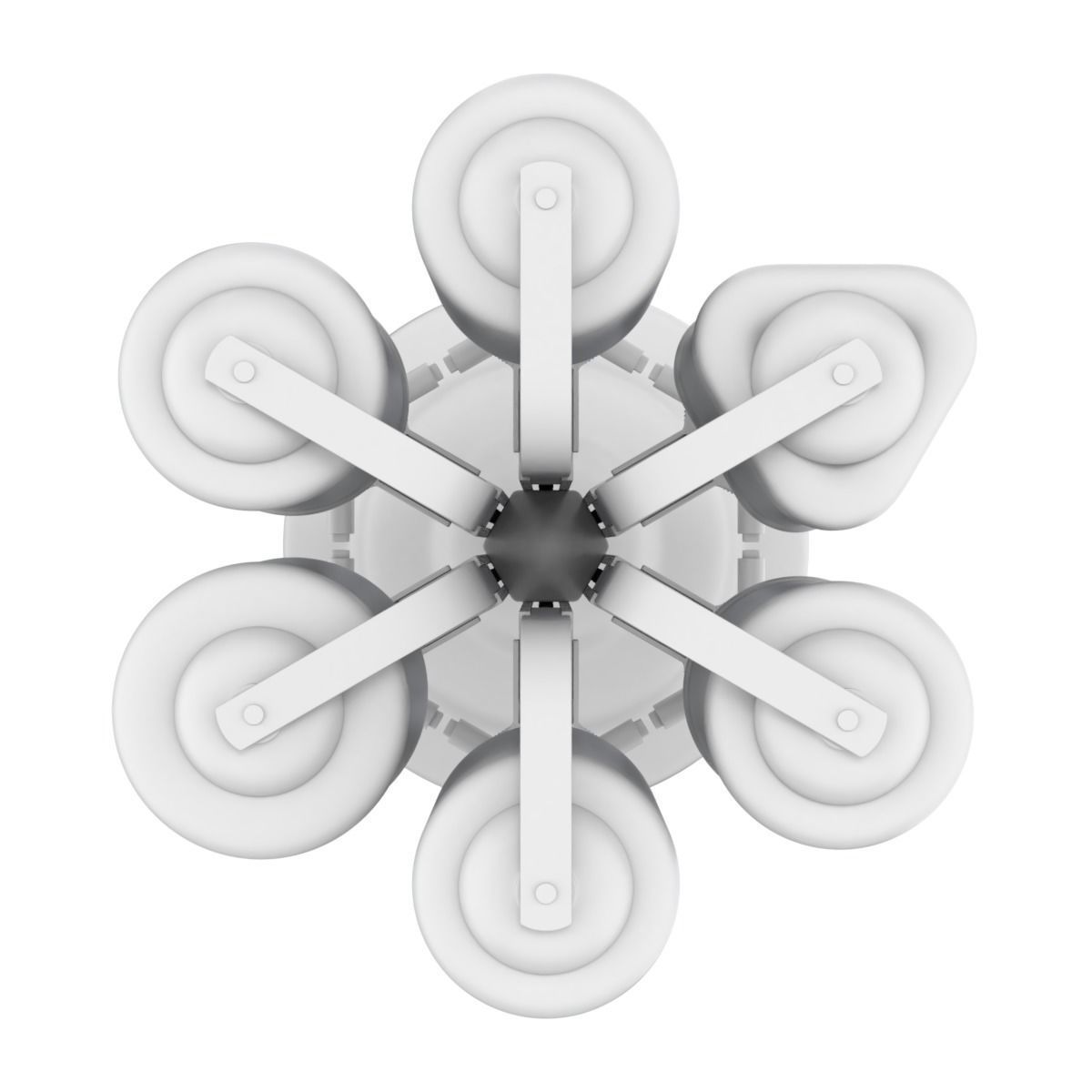 Liquor Dispenser with Bottles 3D model_23