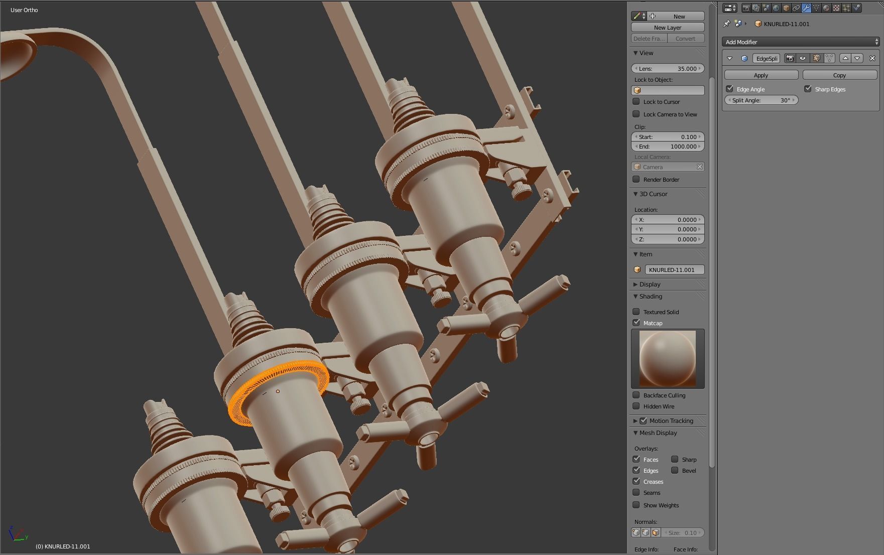 Liquor Dispenser with Bottles 3D model_26