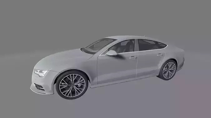 2015 Audi A7 Detailed Model 3D model