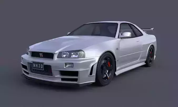 Nissan Skyline GTR R34 Nismo Z-Tune Limited Edition 3D model