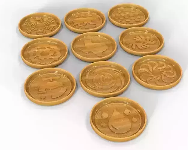 10 Set of Mug Coaster