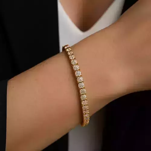 Riviera 3mm bracelet and necklace