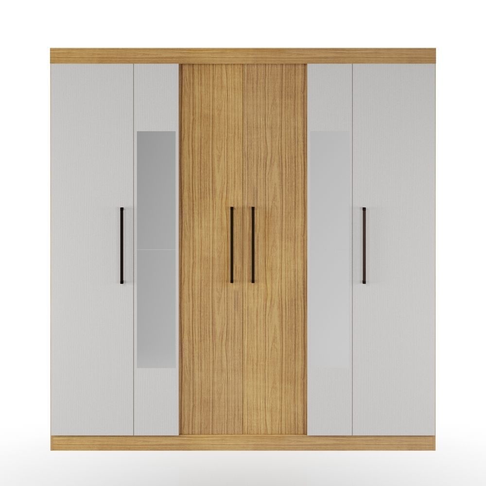 Grey Wardrobe Chamois 3D model_1