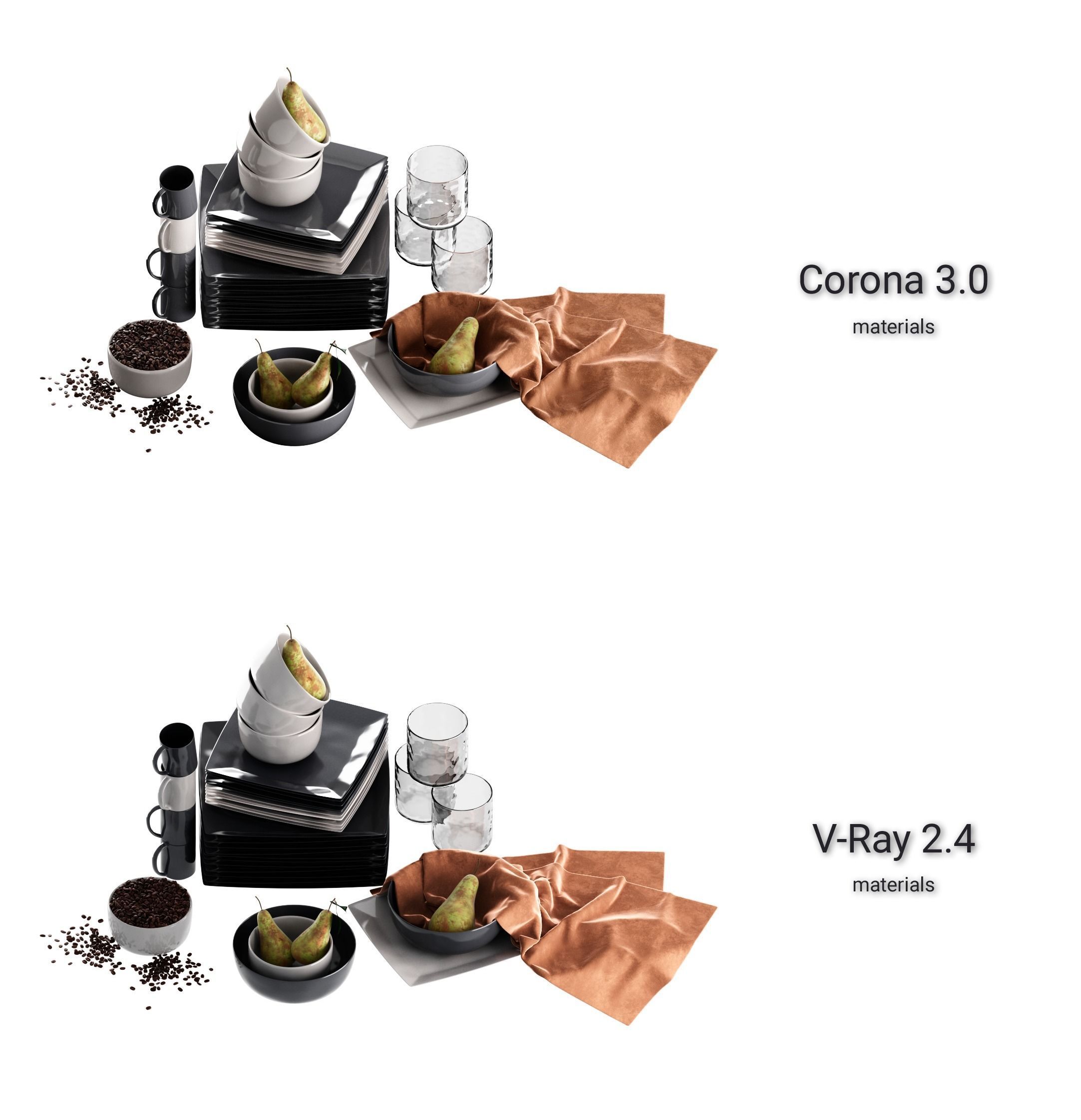 Mason Square Dinnerware Set 3D model_6