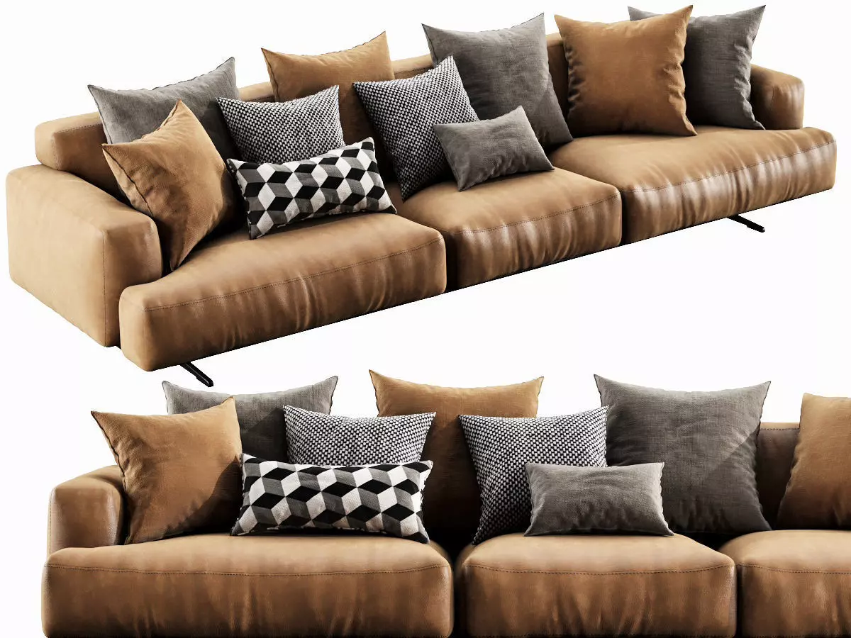 Maxdivani Albachiara 4 Seater 3D model
