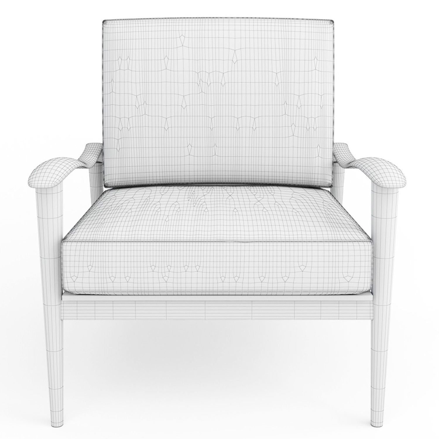 LOUNGE CHAIR 3D model_2