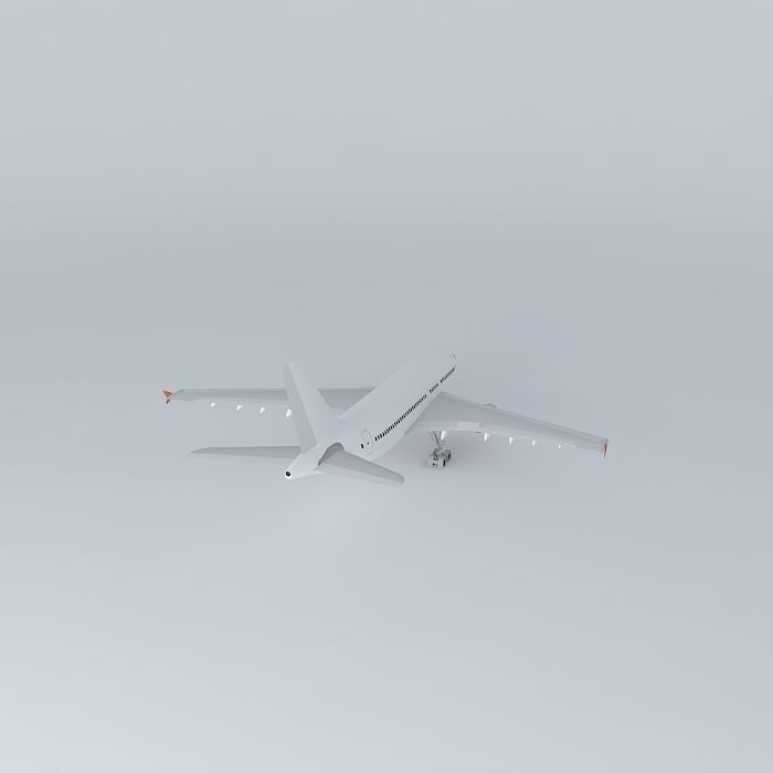 Airbus A310-300 3D model_1