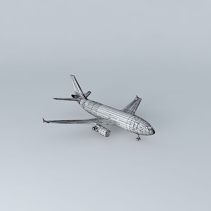 Airbus A310-300 3D model_3