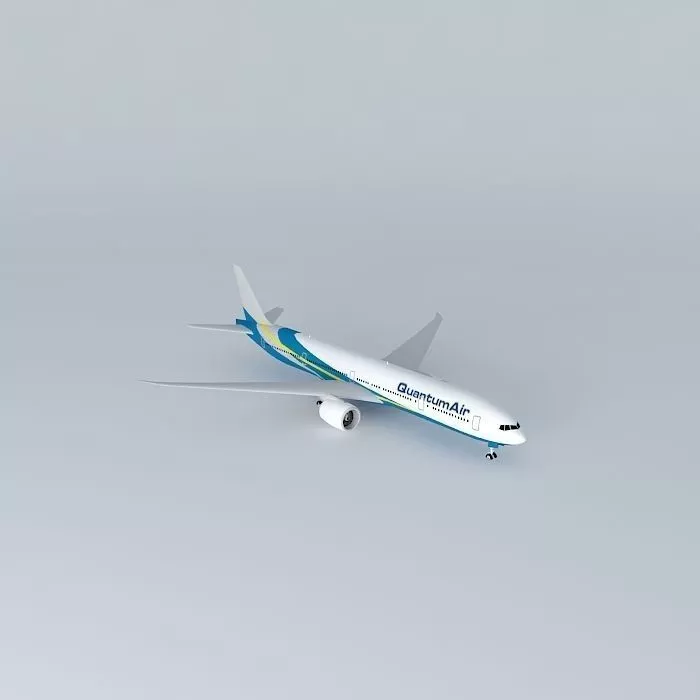 QuantumAir Boeing 777-300ER Free 3D model