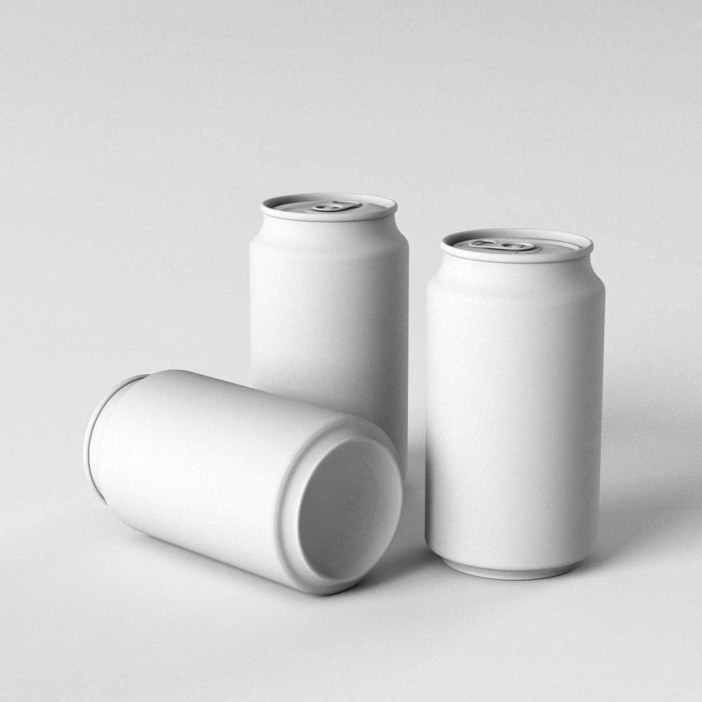 33cl Generic Cans 3D model_5