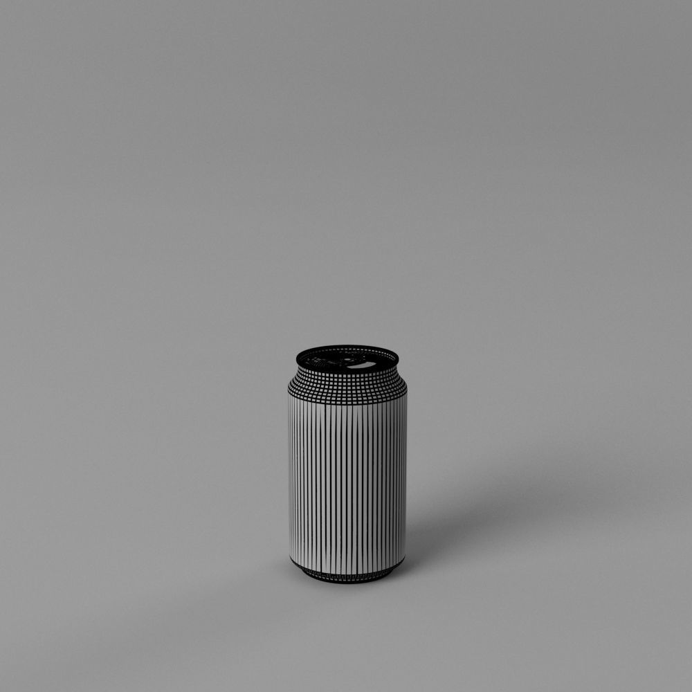 33cl Generic Cans 3D model_10