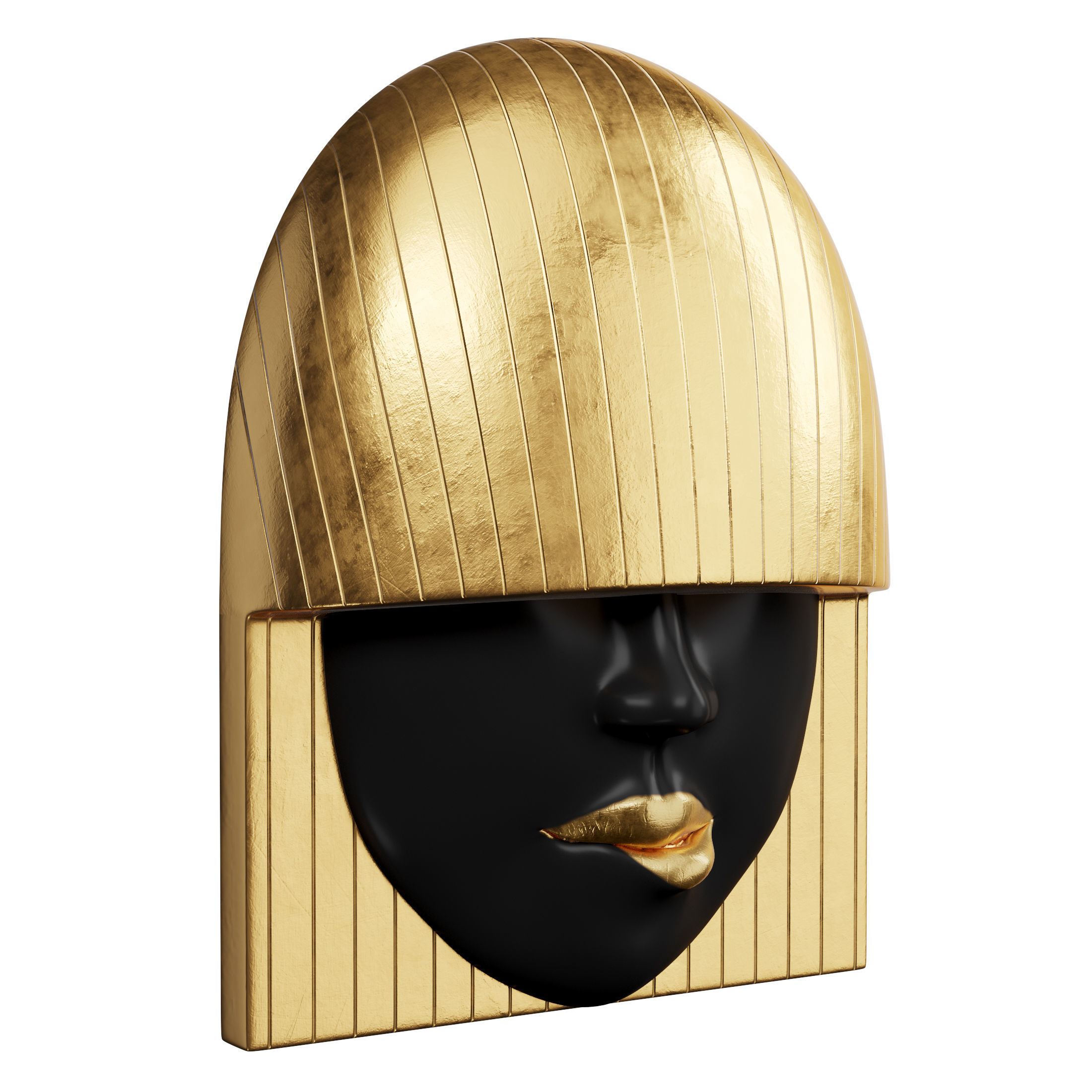 Panel Fashion Face Wall Tiles Phillips Collection 3D model_3