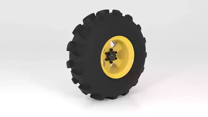 Off road or tractor wheel