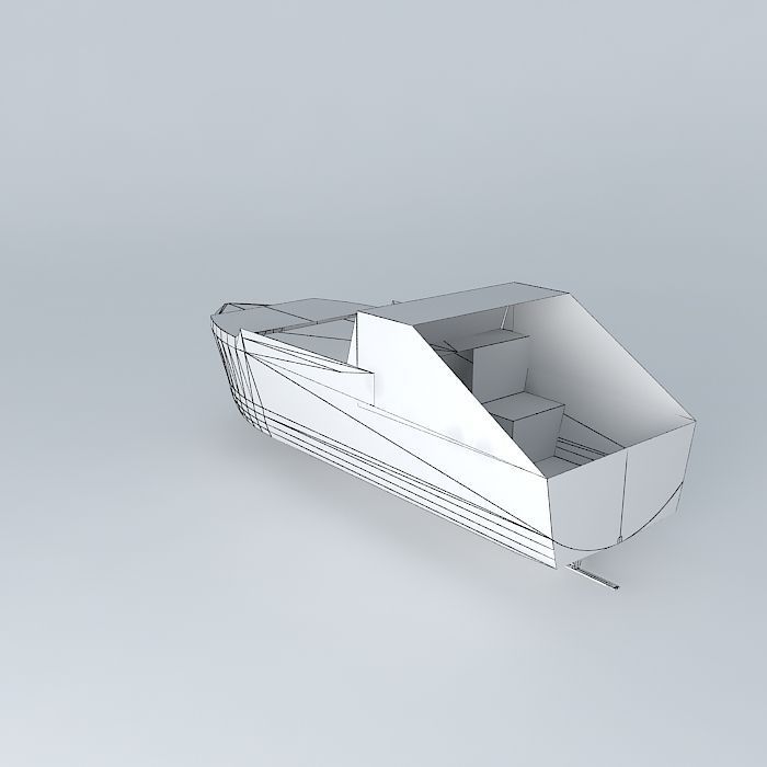 Build a boat Free 3D model_4