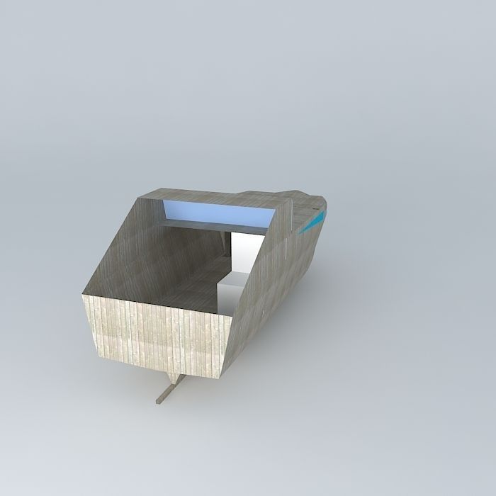 Build a boat Free 3D model_1