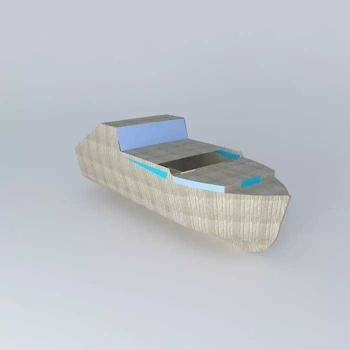 Build a boat Free 3D model_0