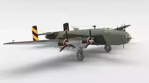 plane toy with camouflage