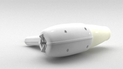 hair dryer 3D model_9