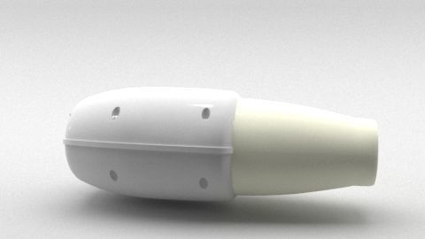 hair dryer 3D model_7