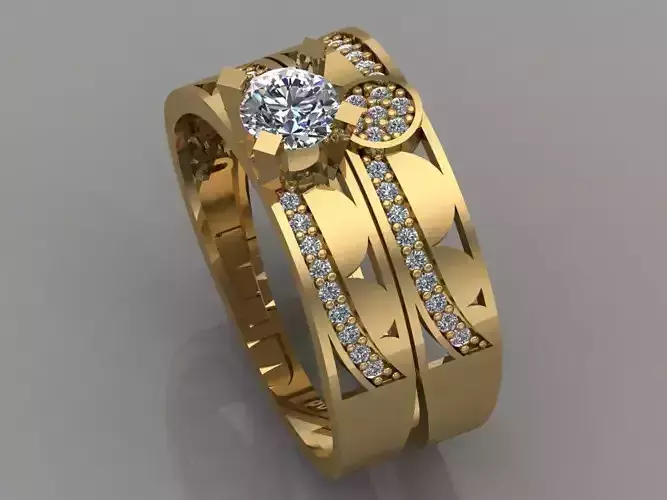 GC GOLD T025- Diamond ring