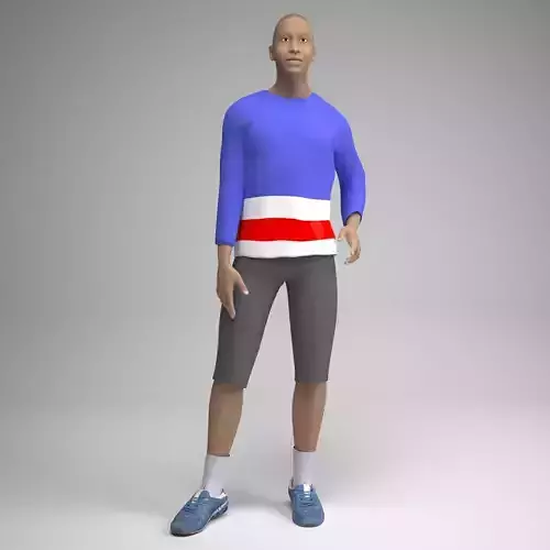 Male 3d Model man in shirt Free 3D model Male 3d Model man in shirt Free 3D model