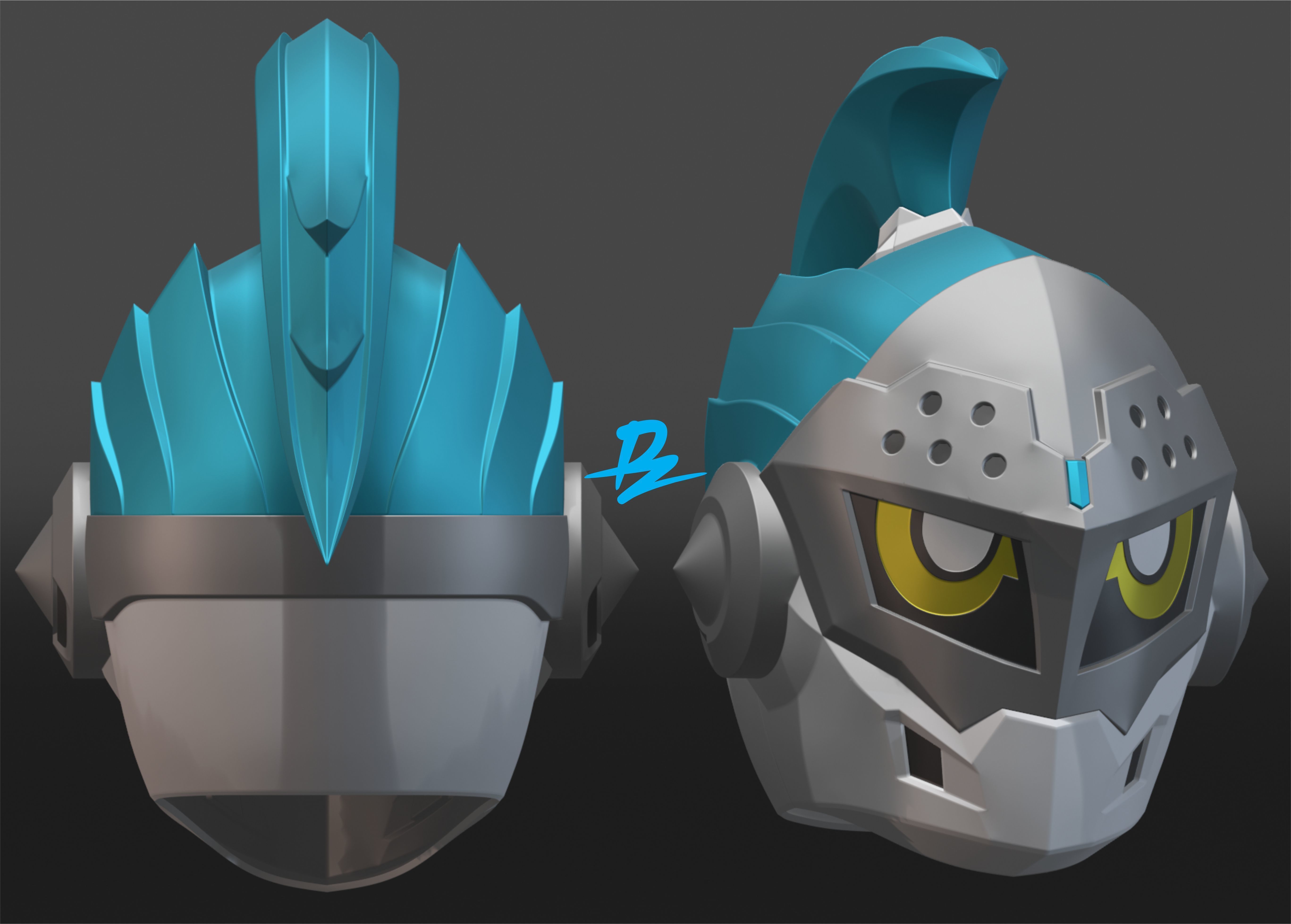 Kamen Rider Brave 3D print model_2