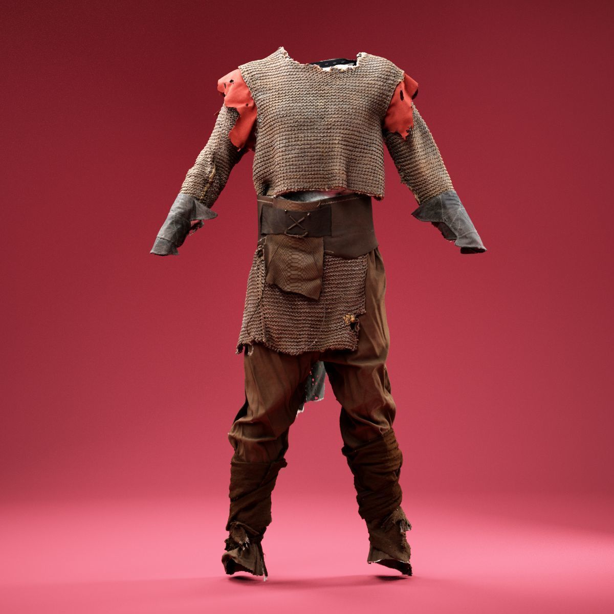 Medieval Soldier Hunter Outfit