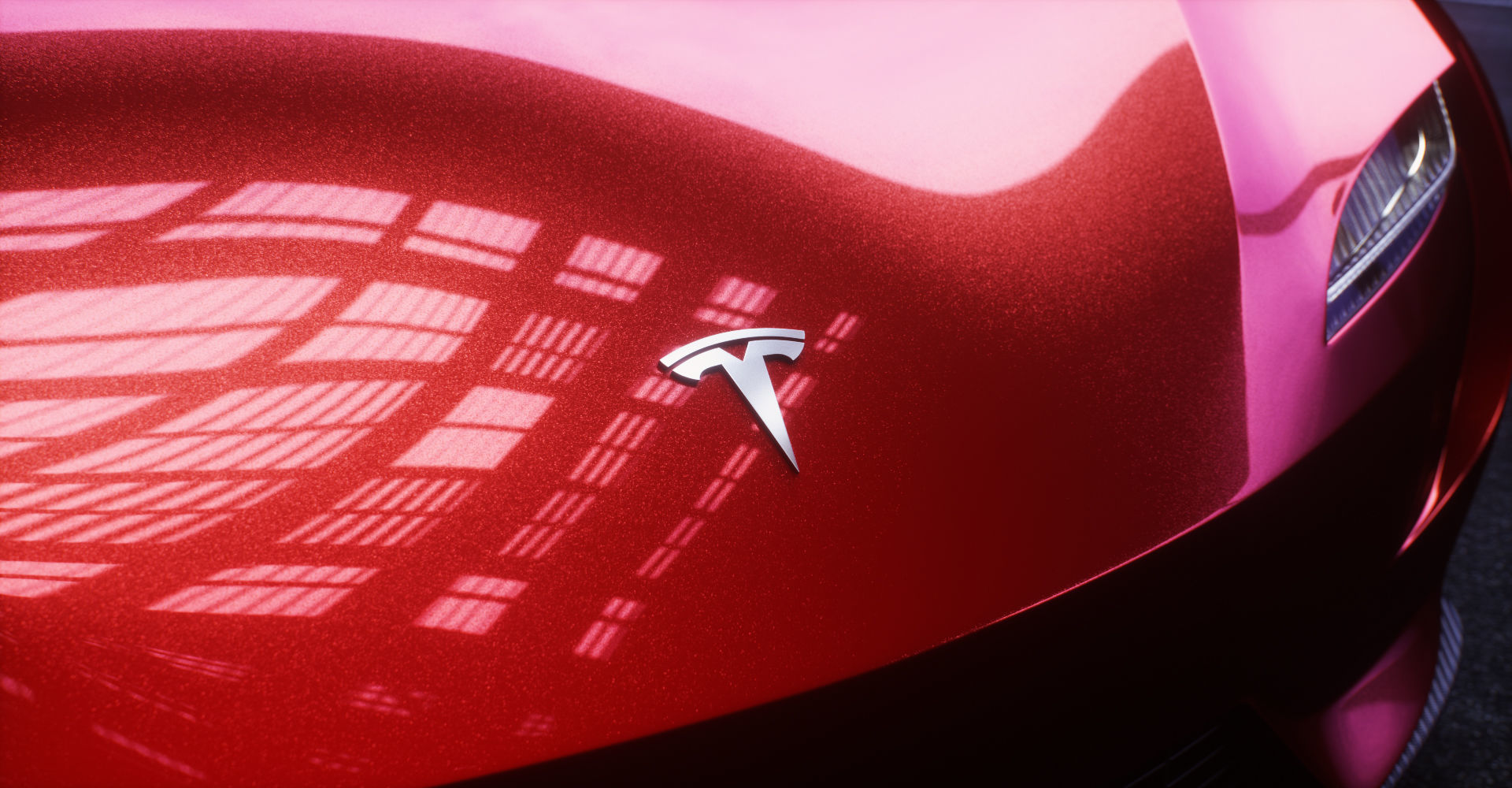 Tesla Roadster 2 Low-poly 3D model_11