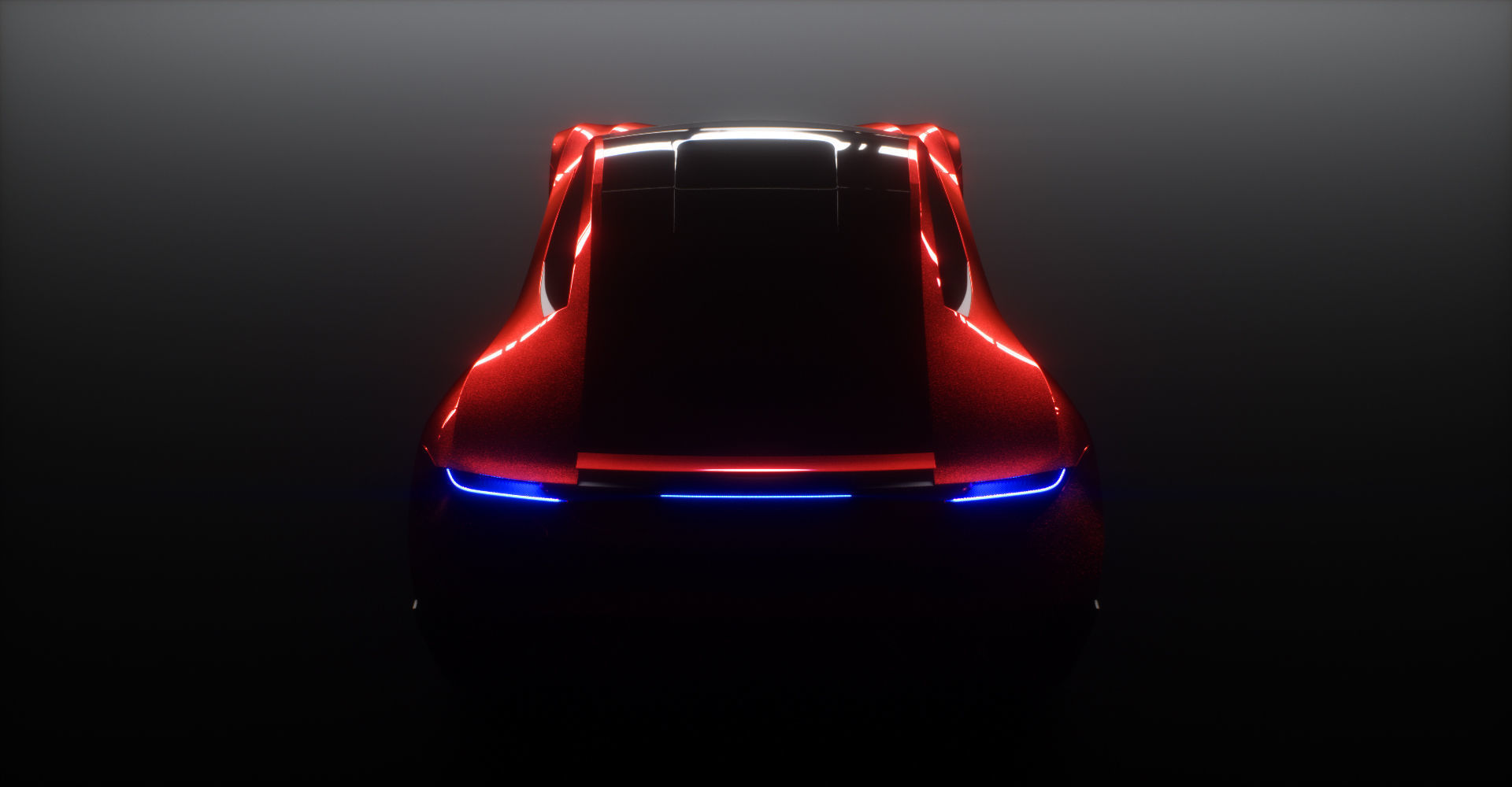 Tesla Roadster 2 Low-poly 3D model_29