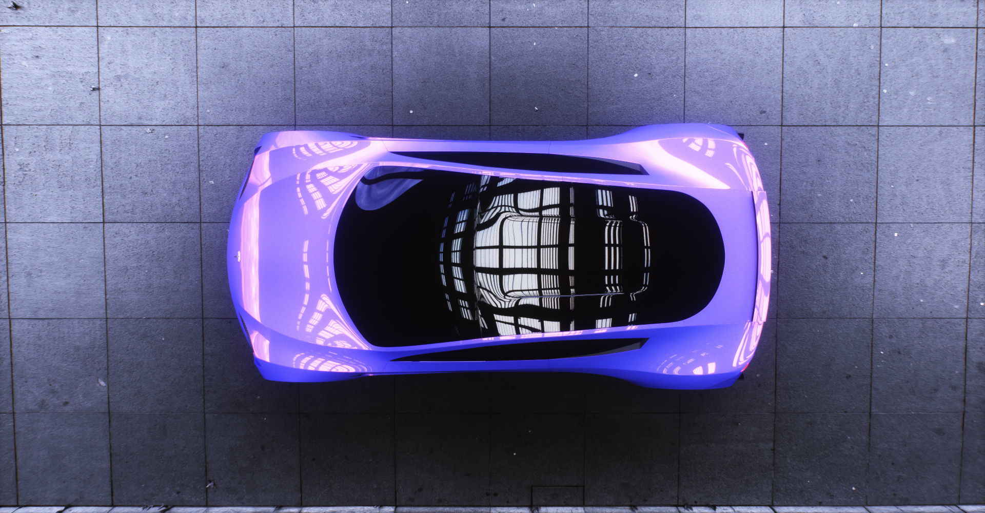 Tesla Roadster 2 Low-poly 3D model_25