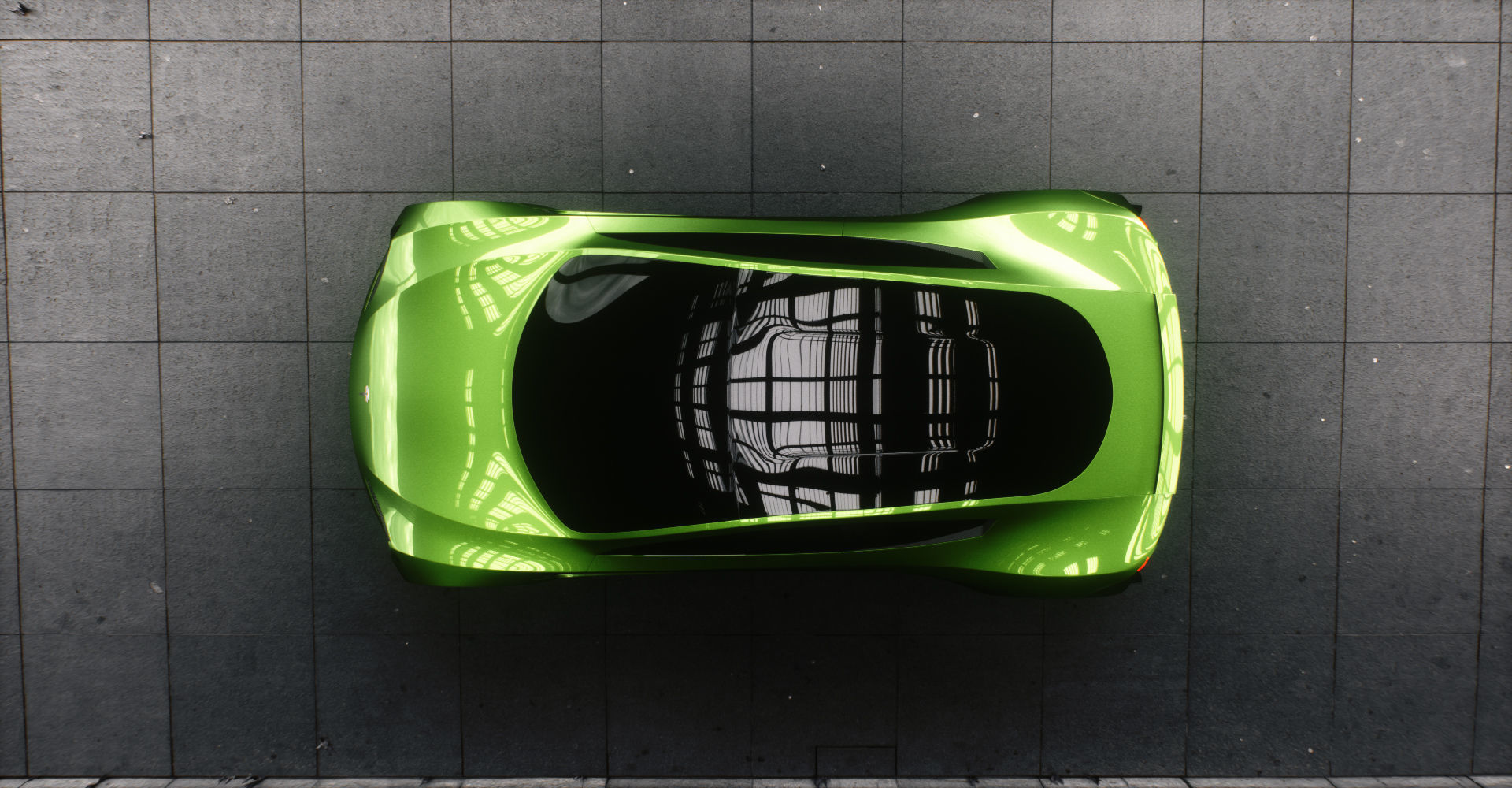 Tesla Roadster 2 Low-poly 3D model_23