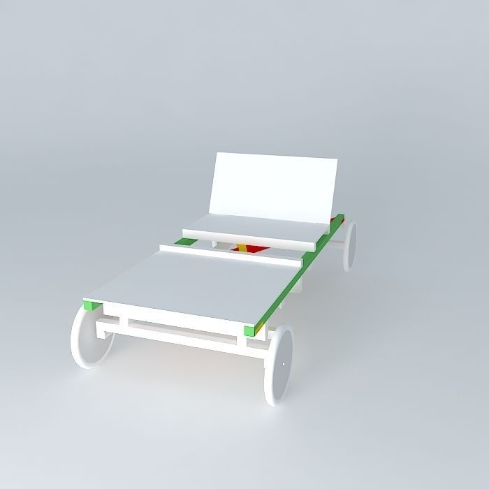 Buildable boxcar Free 3D model_1