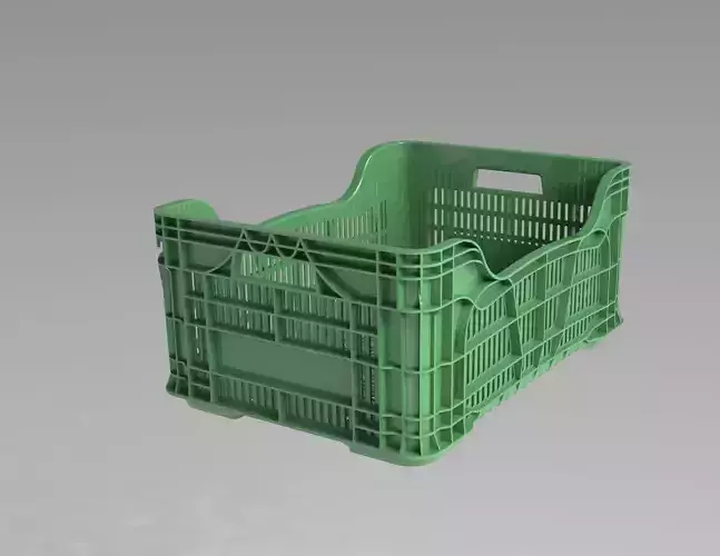 Plastic crate