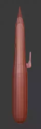 Scienc Fiction Submarine Base Model