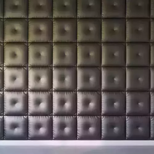 Decorative wall panel black