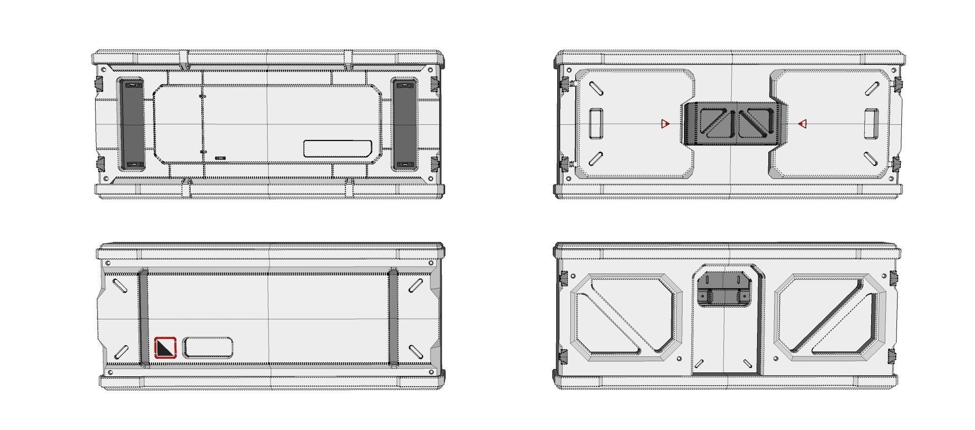 sci-fi Architecture kitbash 8 3D model_22