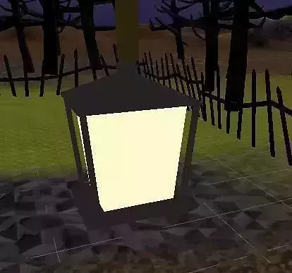Lantern - stylized lowpoly