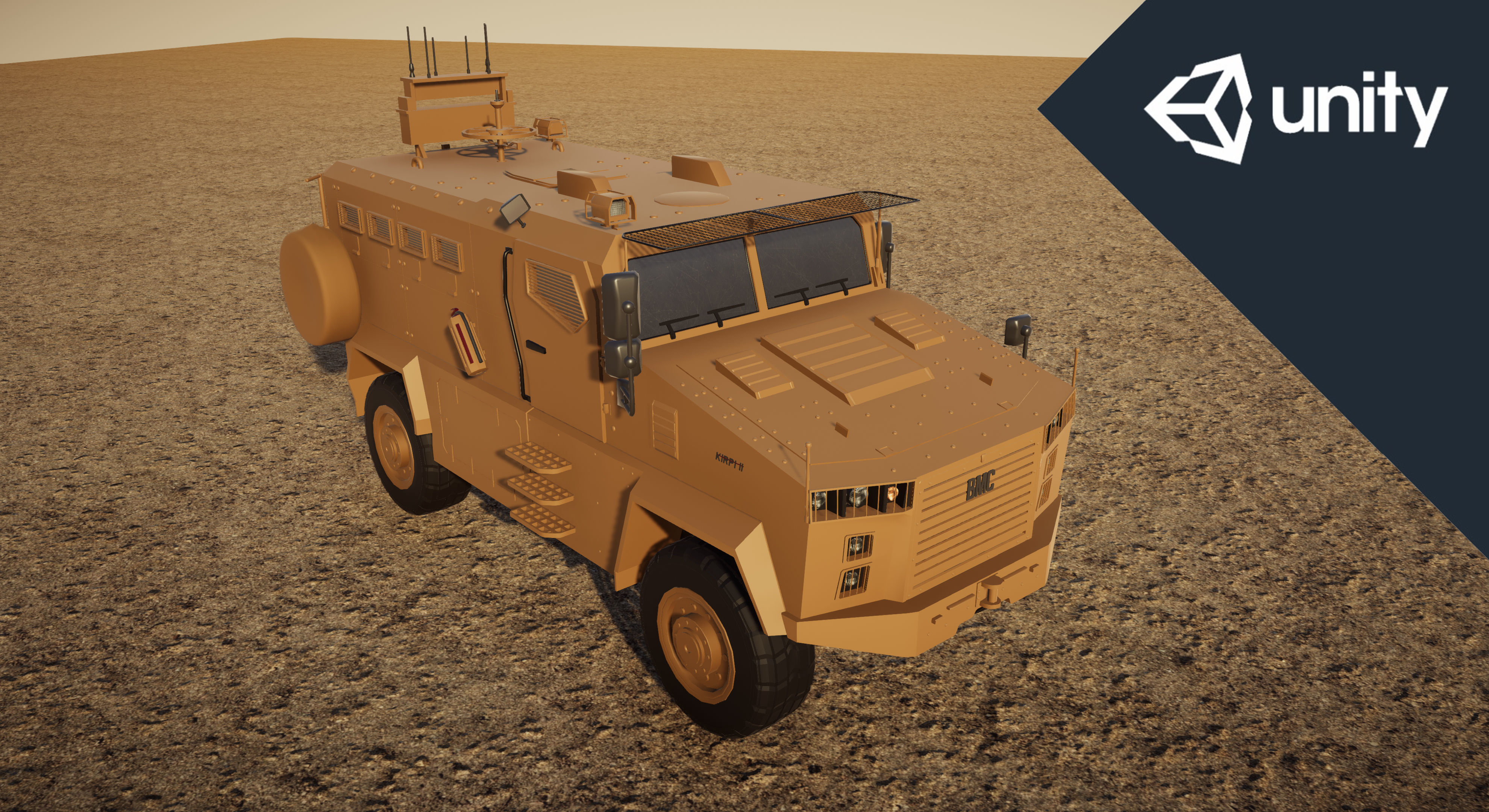 BMC Kirpi 2 Low-poly 3D model_8