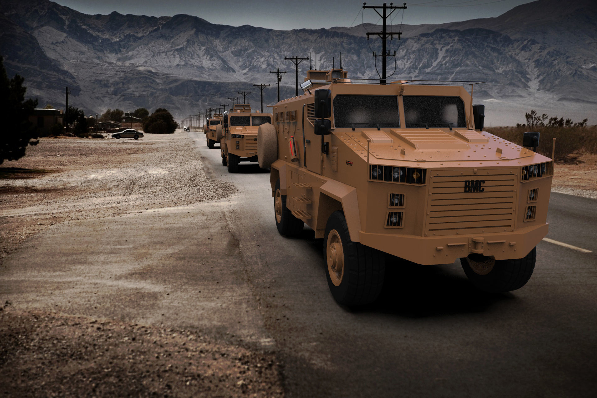 BMC Kirpi 2 Low-poly 3D model_6