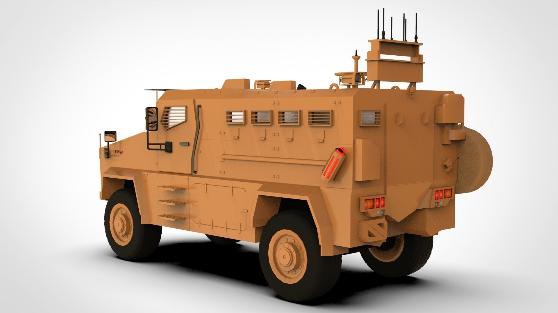 BMC Kirpi 2 Low-poly 3D model_1
