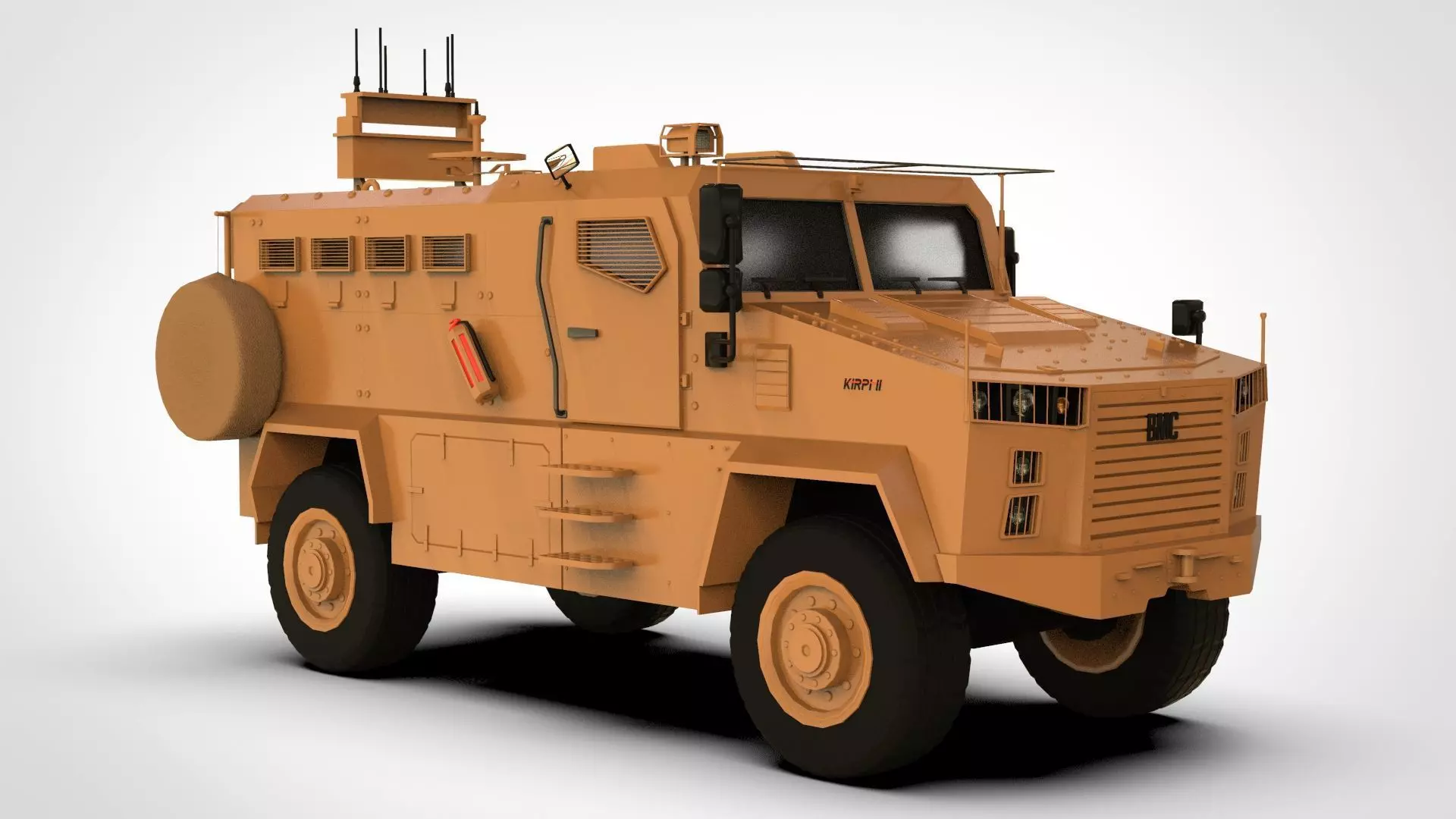 BMC Kirpi 2 Low-poly 3D model_0