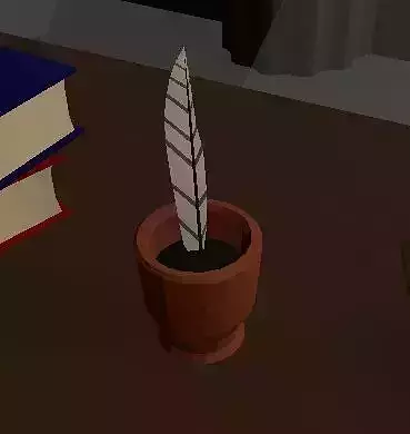 Ink jar - stylized lowpoly