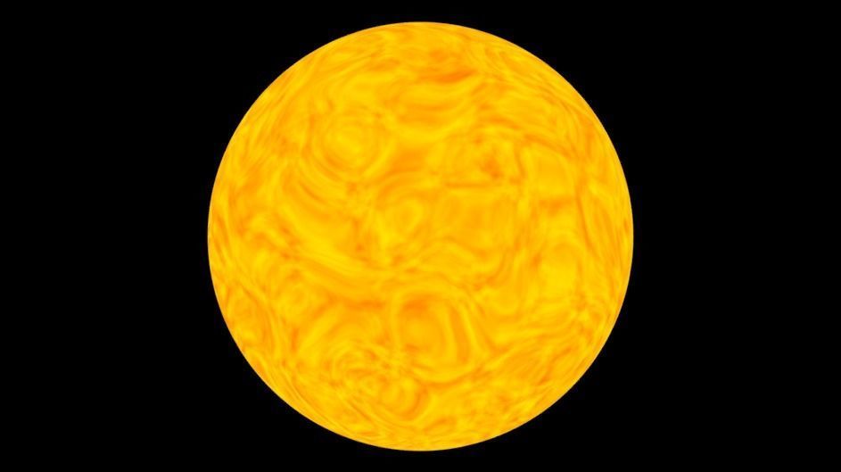 3D Sun Low-poly 3D model_1