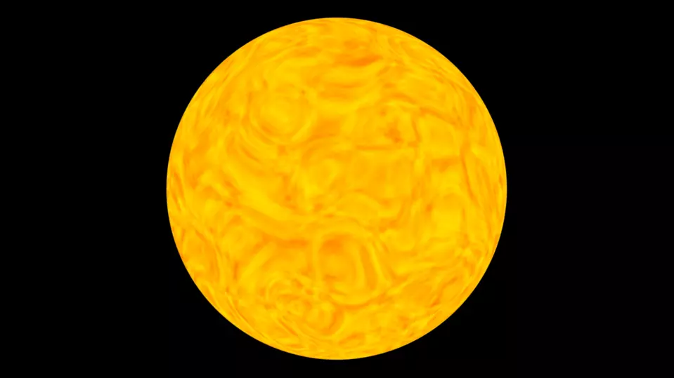 3D Sun Low-poly 3D model_0