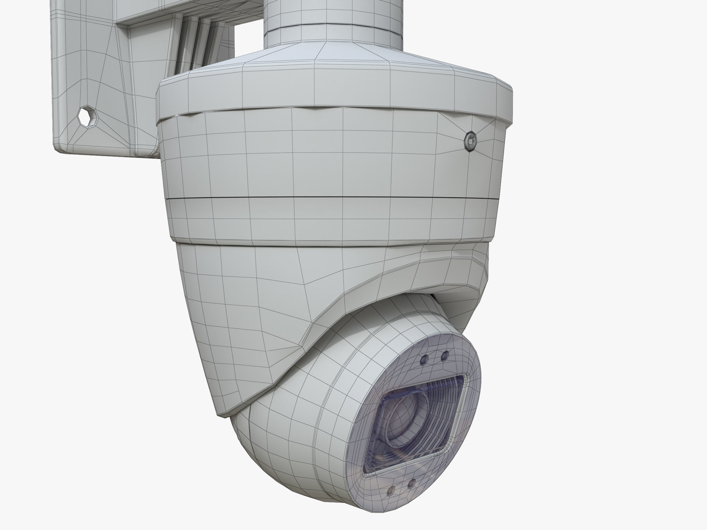 CCTV Security Camera 3 3D model_13