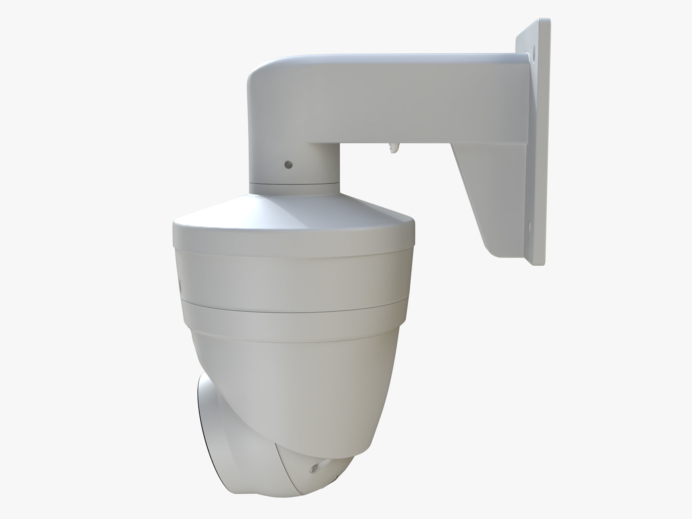 CCTV Security Camera 3 3D model_4